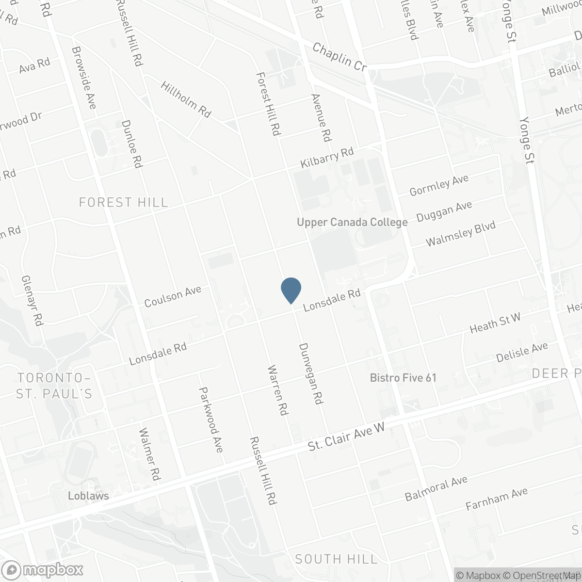 105 DUNVEGAN ROAD, Toronto, Ontario M4V 2P9